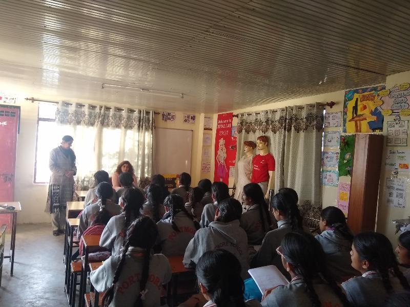 Guest Lecture of 11th  Class given by Mrs Chetna Sharma