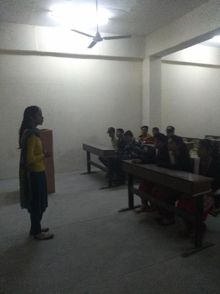 Guest lecture by Neha Sharma