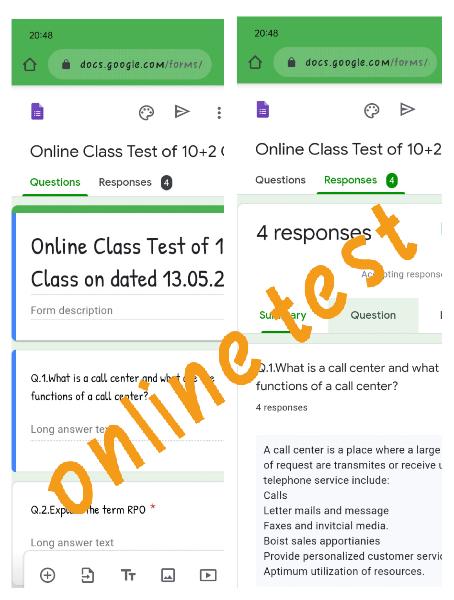 Online Class Test