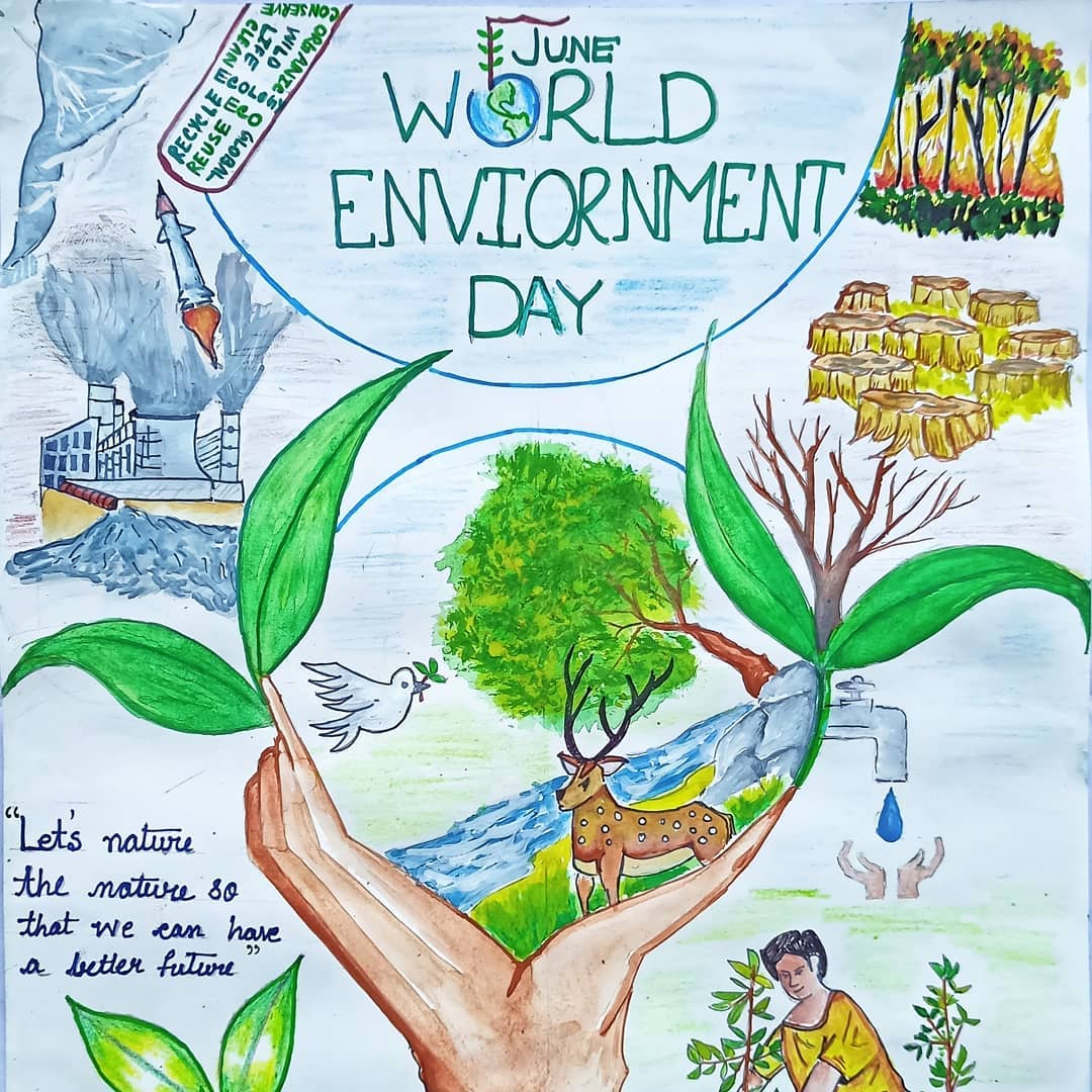 Protect the environment плакат