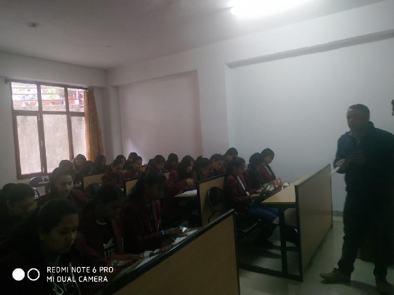 Guest Lecture given by Mr Navdeep Prasher