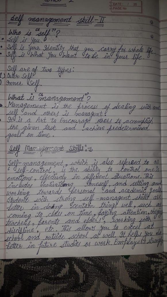 During Lockdow (COVID-19) H&T Students Home Work